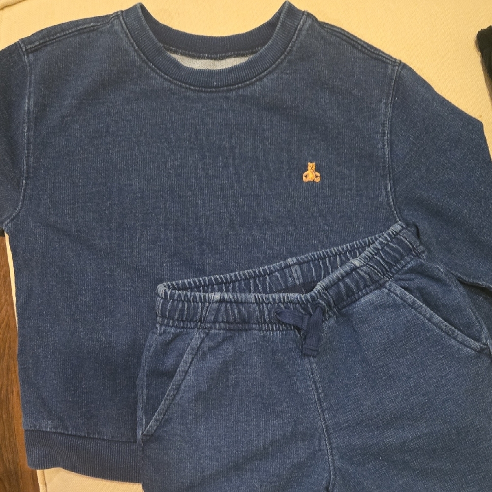 GAP Kids Indigo Blue Matching Set